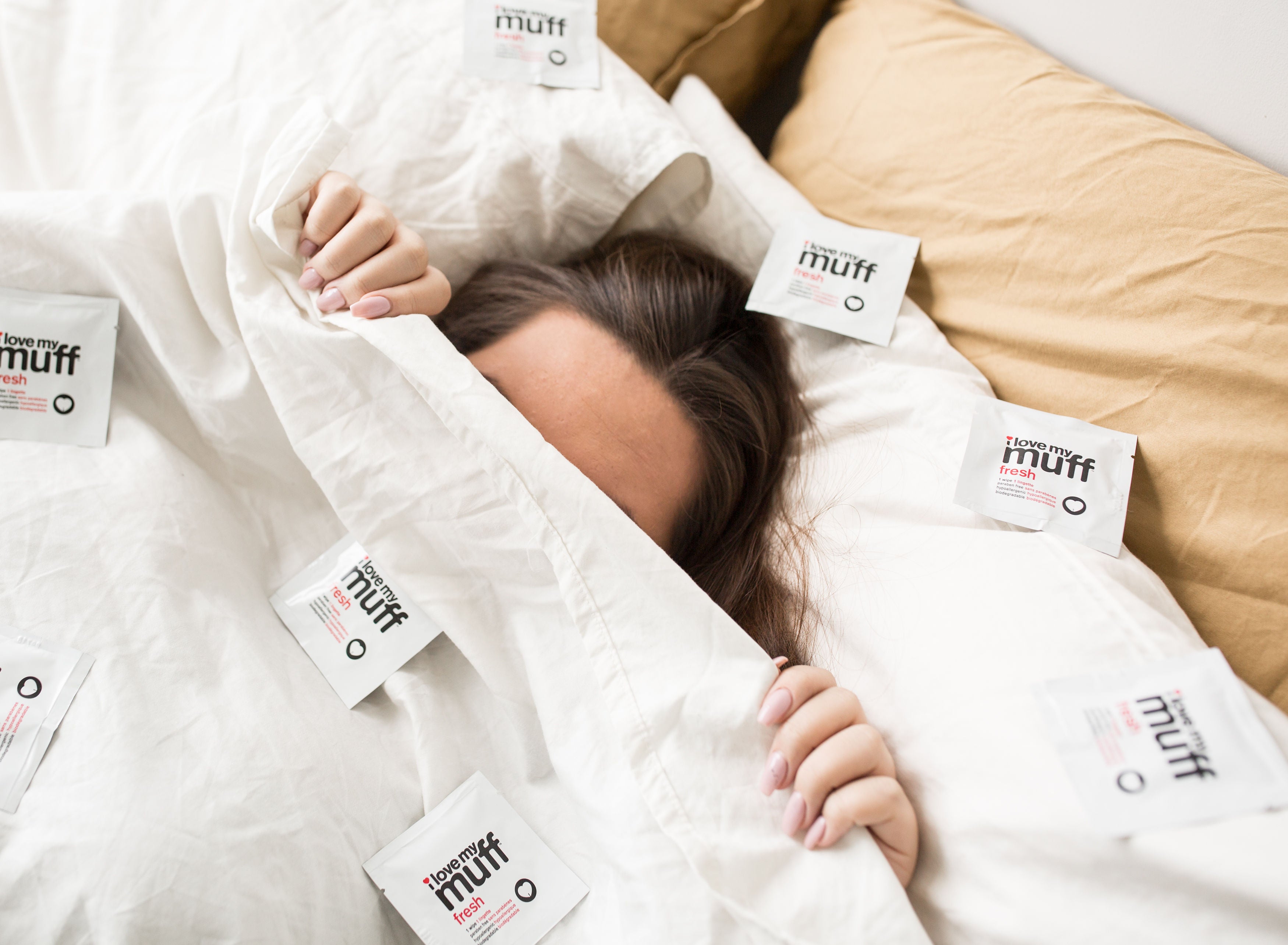 Hiding from period acne?
